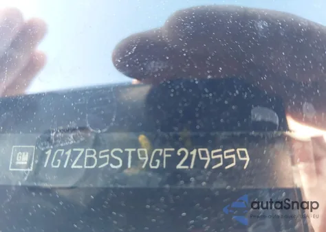 2016 Chevrolet Malibu Ls из США, поврежденный, VIN 1G1ZB5ST9GF219559